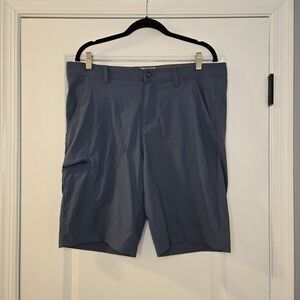 Weatherproof Vintage Mens Stretch Shorts‎ Blue Size 36 Inseam 10.5"